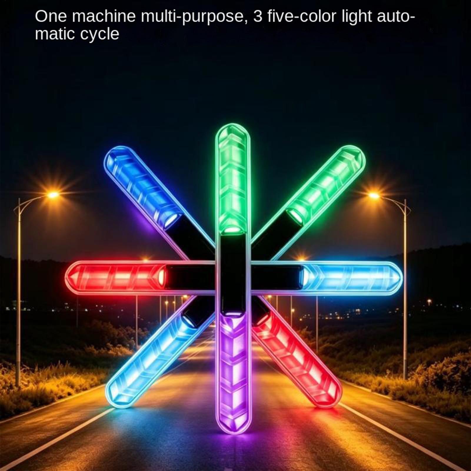 Car Accessories Light - ไฟเตือน LED ไร้สาย, ไฟสัญญาณความปลอดภัยประตูรถยนต์, อุปกรณ์เสริมอเนกประสงค์สำหรับรถ SUV