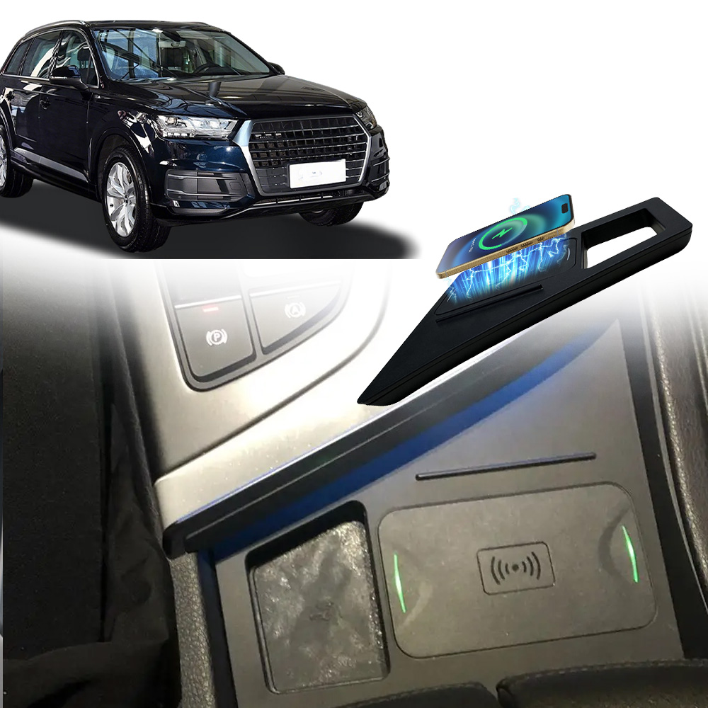 Wireless Car Charger - แท่นชาร์จไร้สาย Qi สำหรับรถยนต์ 15W ที่ชาร์จโทรศัพท์แบบเร็ว ที่วางโทรศัพท์