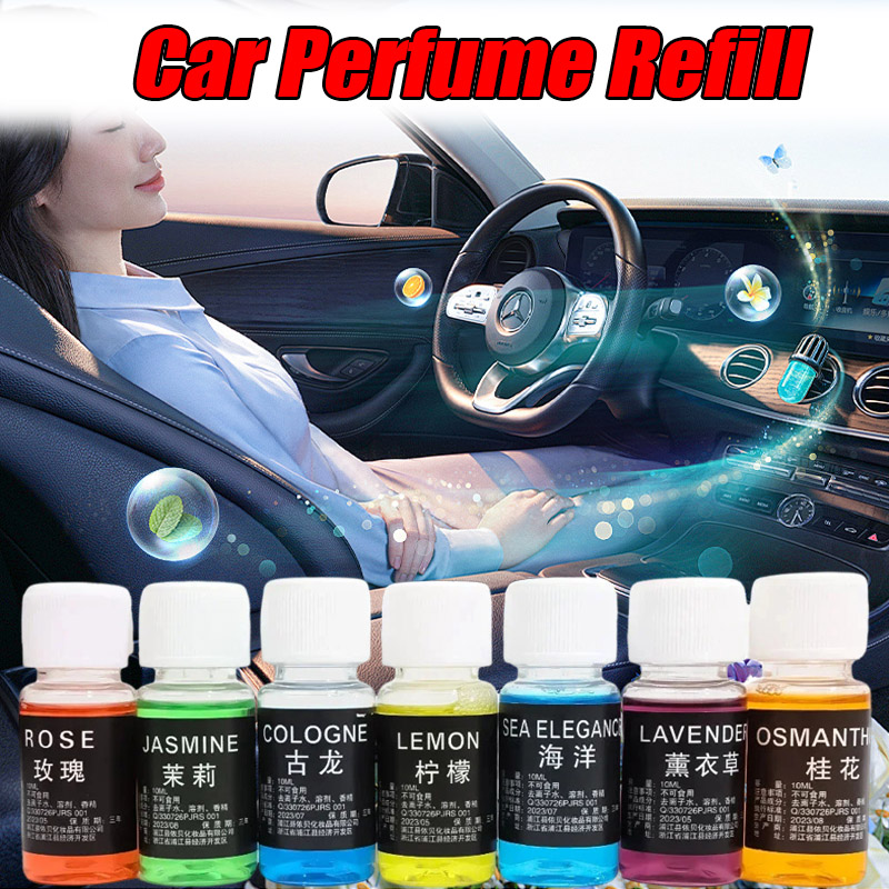 Car Accessories Perfume - รถน้ําหอม Refill Liquid Essential Oil Air