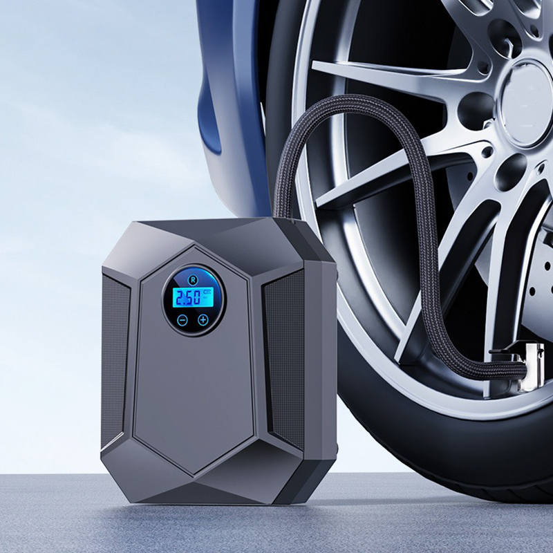 เครื่องสูบลมยางรถยนต์แบบพกพา D - Car Portable Tire Inflator บทวิจารณ์และราคา