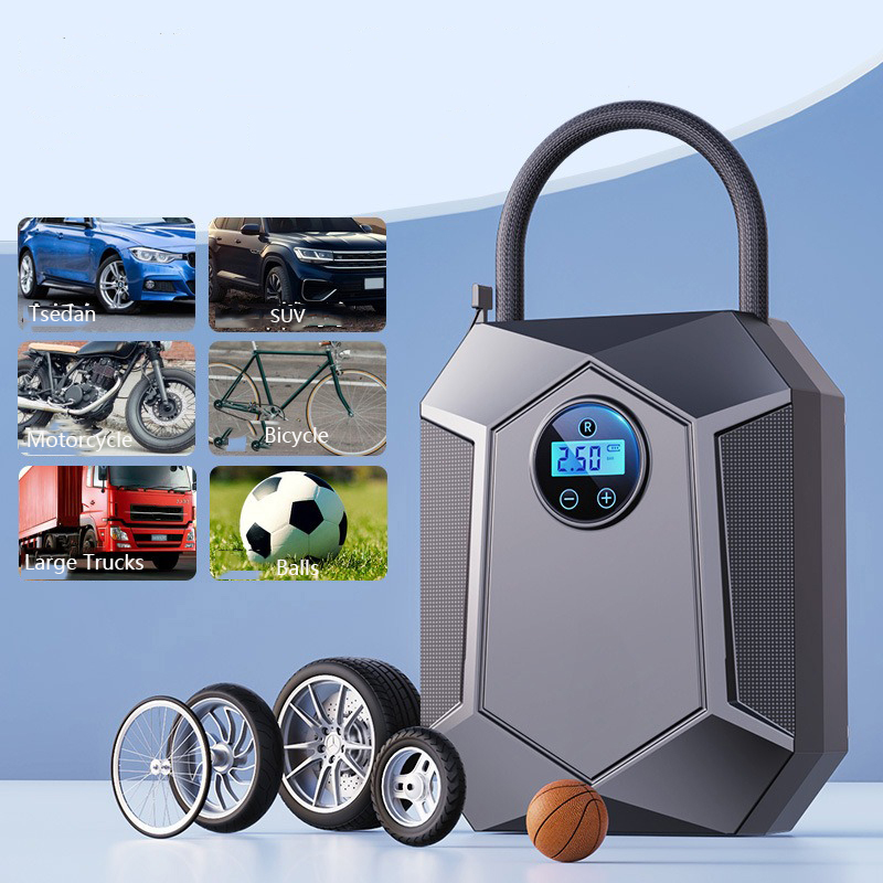 เครื่องสูบลมยางรถยนต์แบบพกพา D - Car Portable Tire Inflator บทวิจารณ์และราคา