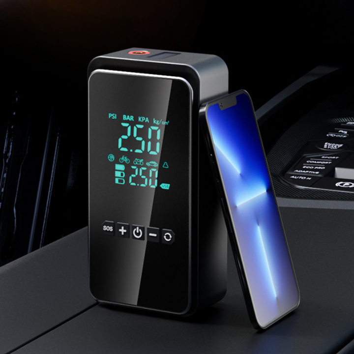 เครื่องอัดอากาศแบบพกพาแรงดันสู - Car Portable Tire Inflator บทวิจารณ์และราคา