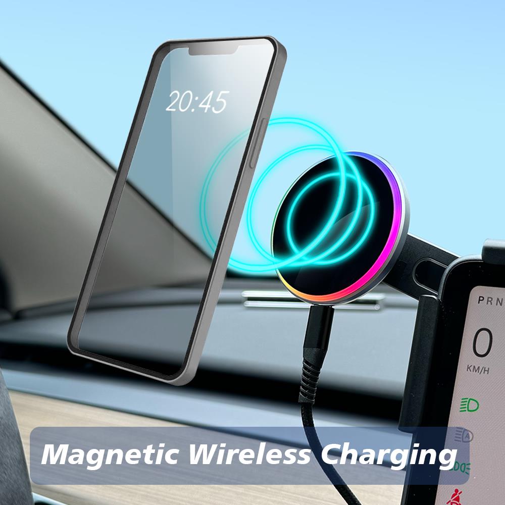 ที่ยึดโทรศัพท์ในรถยนต์ 15W รอง - Wireless Car Charger บทวิจารณ์และราคา
