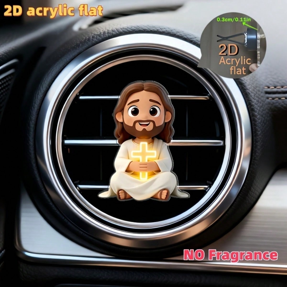 ที่หนีบช่องแอร์รถยนต์อะคริลิค  - Car Accessories Perfume บทวิจารณ์และราคา