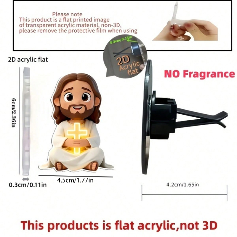 ที่หนีบช่องแอร์รถยนต์อะคริลิค  - Car Accessories Perfume บทวิจารณ์และราคา