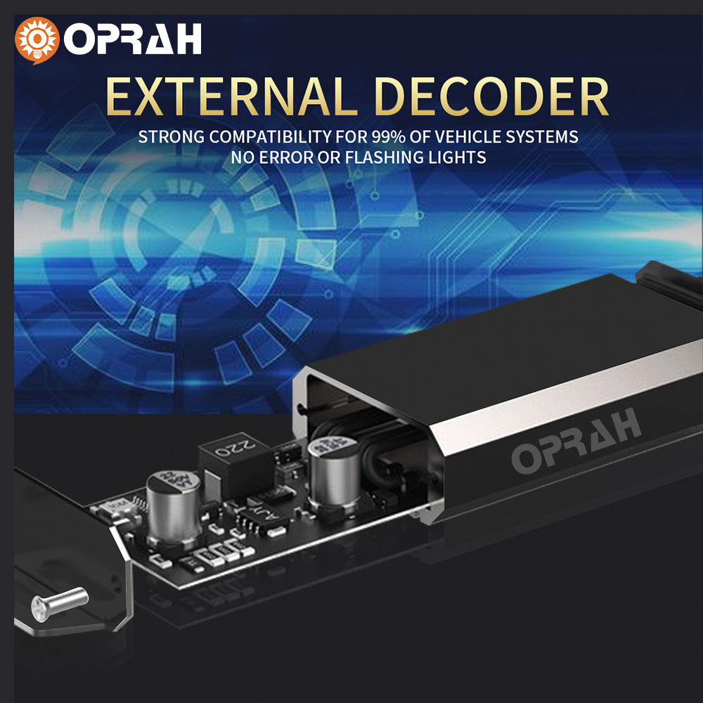Oprah 2ชิ้นหลอดไฟหน้า170W อุปก - Car Accessories Light บทวิจารณ์และราคา