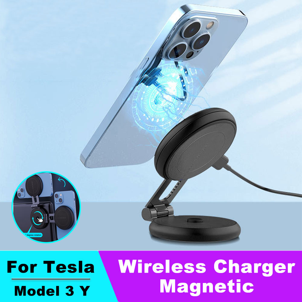 ที่วางโทรศัพท์ในรถยนต์แม่เหล็ก - Wireless Car Charger บทวิจารณ์และราคา
