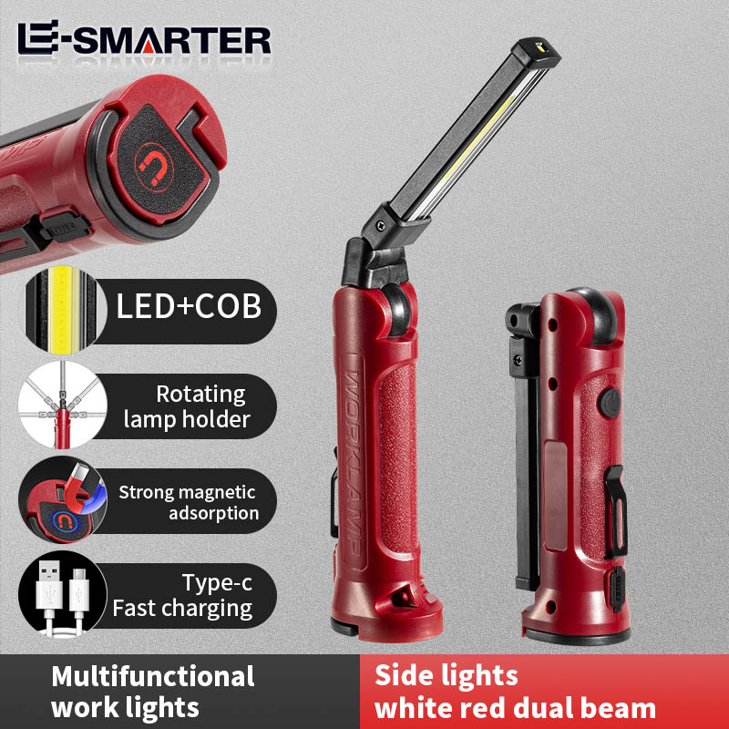 COB LED ไฟทำงานแบบชาร์จไฟได้พั - Car Accessories Hanging บทวิจารณ์และราคา