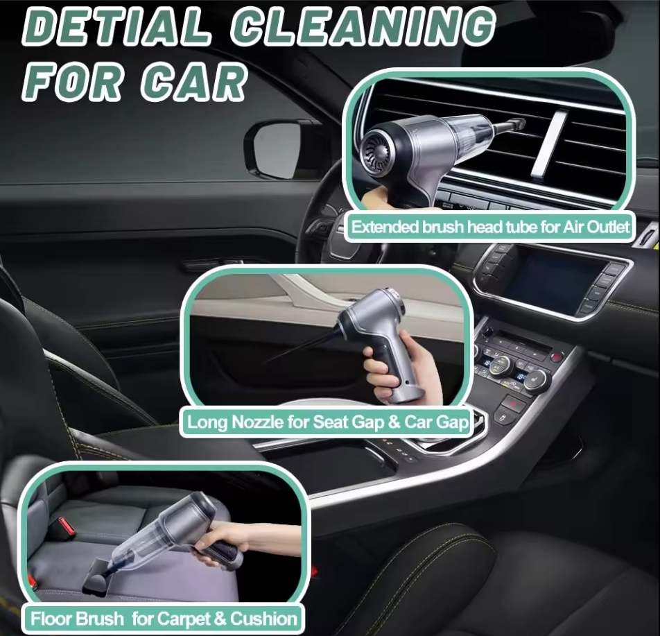เครื่องดูดฝุ่นในรถยนต์แบบไซโคล - Car Vacuum Cleaner บทวิจารณ์และราคา