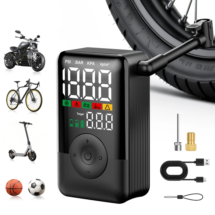 เครื่องสูบลมยางดิจิตอลพกพา Car - Car Portable Tire Inflator บทวิจารณ์และราคา