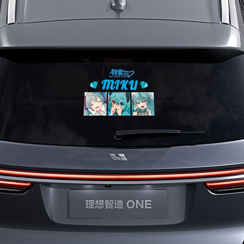 สติกเกอร์สะท้อนแสงลายอนิเมะ Ha - Car Accessories In Japan บทวิจารณ์และราคา