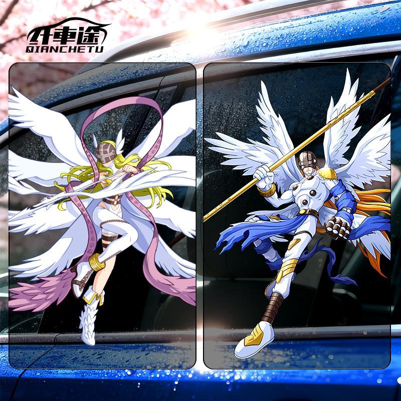 สติกเกอร์ติดรถดิจิมอนน่ารักแฟช - Car Accessories In Japan บทวิจารณ์และราคา