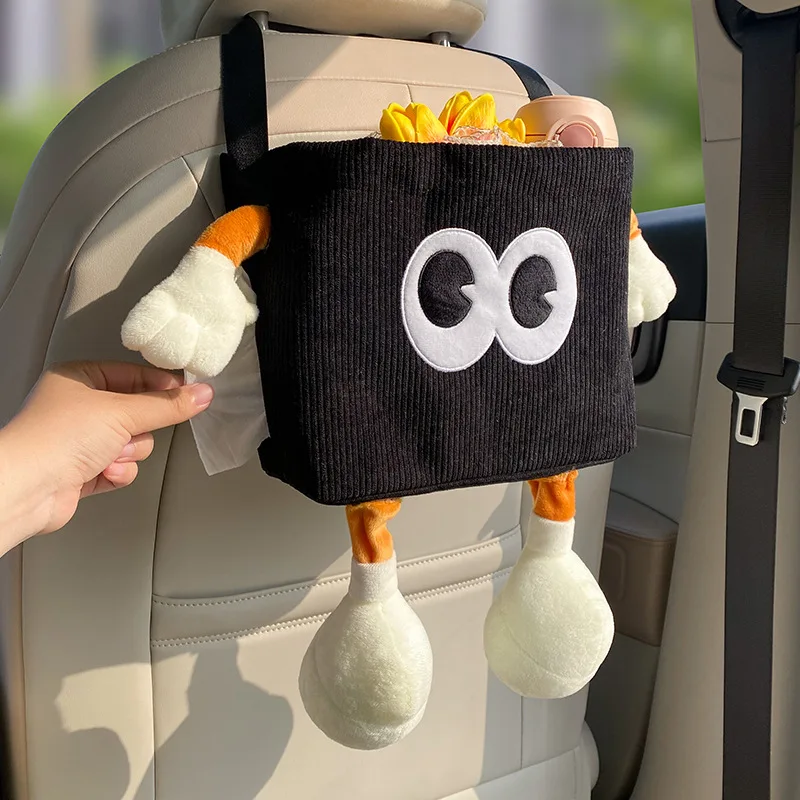 ถังขยะรถยนต์ Bin การ์ตูนร่มขวด - Car Accessories Hanging บทวิจารณ์และราคา