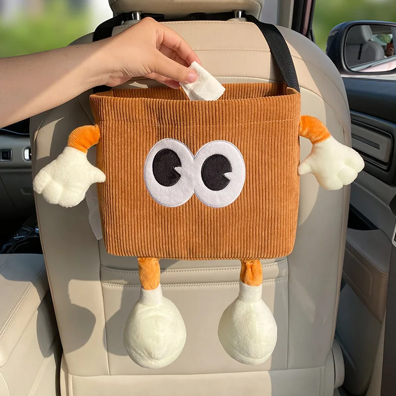 ถังขยะรถยนต์ Bin การ์ตูนร่มขวด - Car Accessories Hanging บทวิจารณ์และราคา