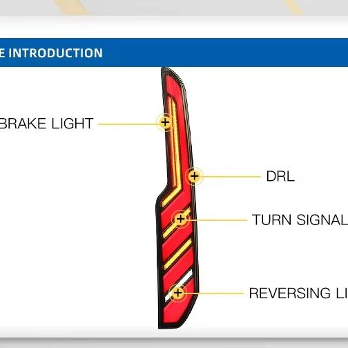 ไฟท้าย LED YU GUANG สำหรับรถฟอ - Car Accessories Light บทวิจารณ์และราคา
