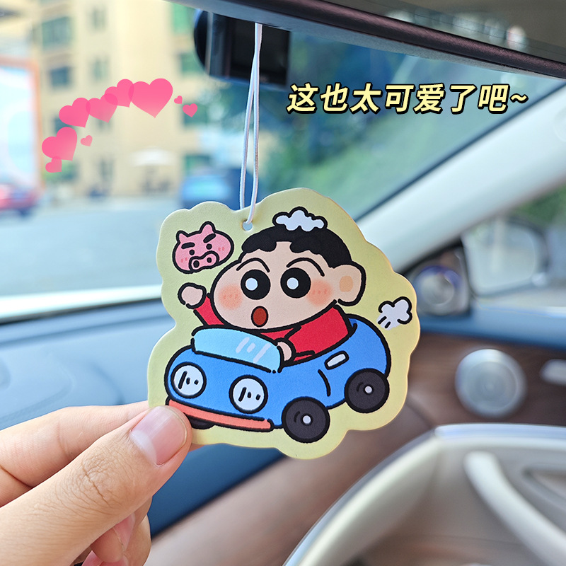 น้ำหอมปรับอากาศในรถยนต์ลายชินจ - Car Accessories Perfume บทวิจารณ์และราคา