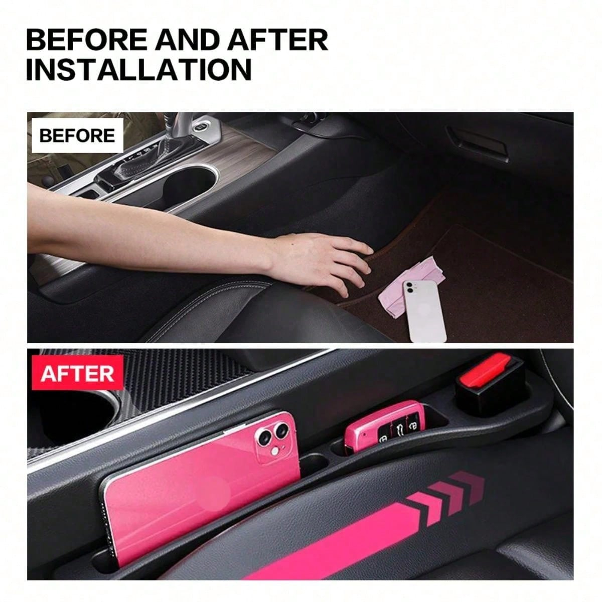 แผ่นปิดช่องว่างเบาะรถยนต์ ป้อง - Car Accessories Hanging บทวิจารณ์และราคา