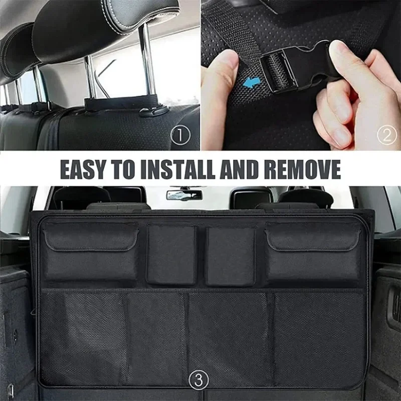 กระเป๋าเก็บของท้ายรถแบบตาข่าย  - Car Accessories Hanging บทวิจารณ์และราคา