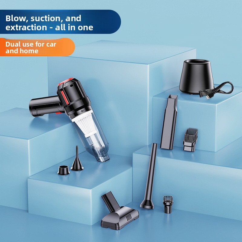 เครื่องดูดฝุ่นไร้สายแบบพกพา 3- - Car Vacuum Cleaner บทวิจารณ์และราคา