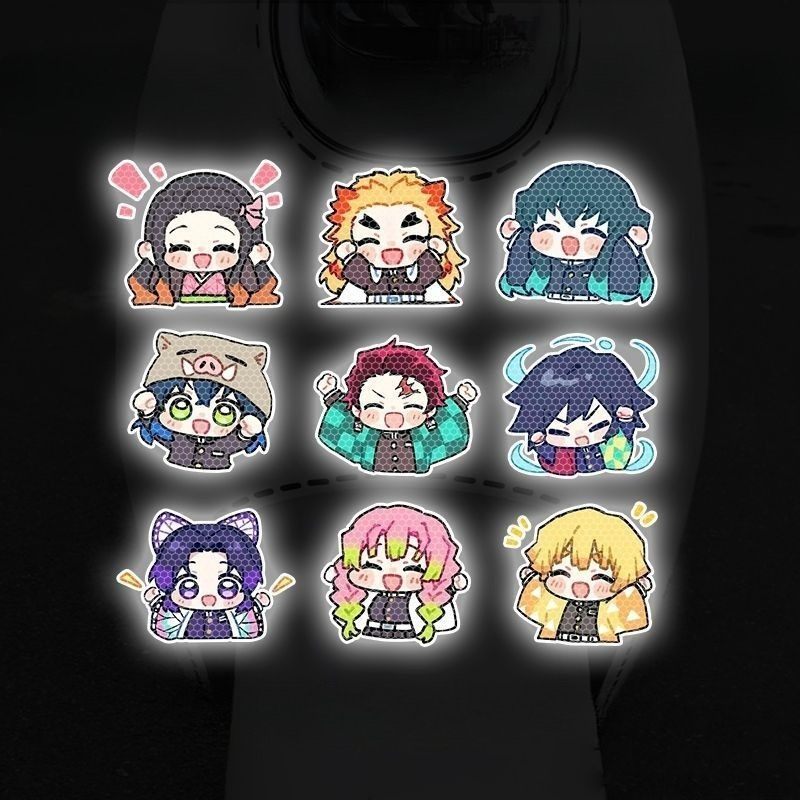 สติกเกอร์สะท้อนแสงลายการ์ตูนนั - Car Accessories In Japan บทวิจารณ์และราคา