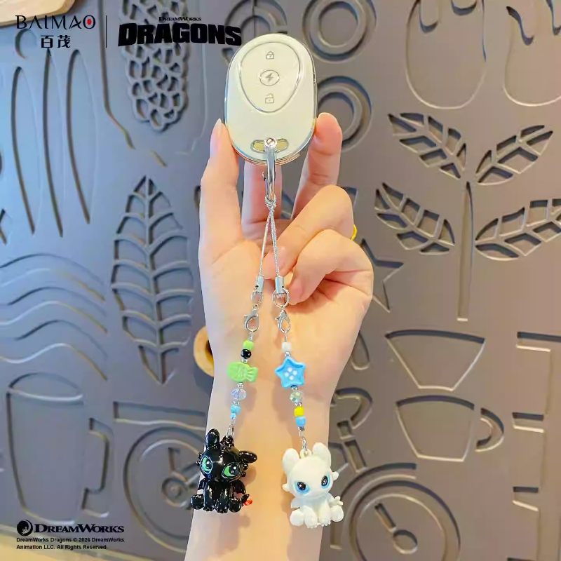 พวงกุญแจเด็กชายปราบมังกร ฟลายอ - Car Accessories Light บทวิจารณ์และราคา