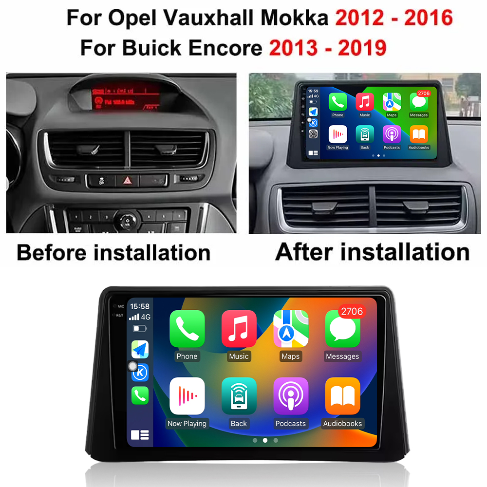 แอนดรอยด์ 16 สำหรับ Opel Mokka - Car Accessories In India บทวิจารณ์และราคา